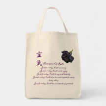 Principes de Reiki juste pour le sac fourre-tout à