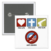 Princples contre Obama Badges