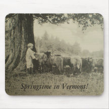 Printemps au Vermont ! Tapis De Souris