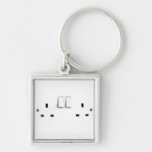 Prise électrique du R-U Porte-clé