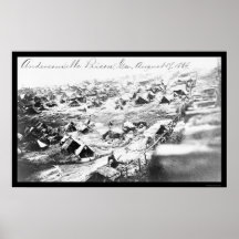 Prison d'Andersonville, GA 1864 Posters