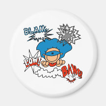 Prisonnier de guerre superbe de coup de Blam de ga Magnets
