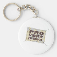 Pro cavalier de Vert Porte-clefs