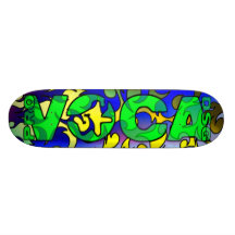 Pro conception Fluoro Skatedeck de Voca Plateaux De Skateboards