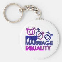 Pro égalité de mariage porte-clef