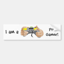 pro gamer !  Personnalisable : Adhésif Pour Voiture