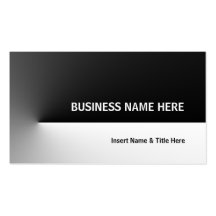 Pro noir cartes de visite personnelles