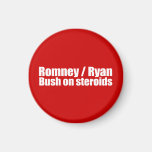 PRO-ROMNEY - BUSH SUR DES STÉROÏDES -- .png Aimants