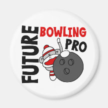 Pro singe de chaussette de futur bowling aimants