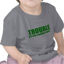 Problème - c'est mon deuxième prénom (le vert) t-shirts