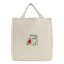 Produit frais personnalisé avec la pastèque sacs en toile