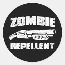 produit répulsif de zombi - le fusil de chasse adhésif