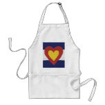Produits de drapeau du Colorado du coeur I ! Tabliers