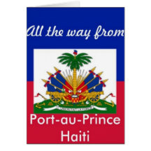 Produits du Haïti Carte De Vœux