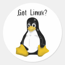 Produits et conceptions de Linux ! Autocollants