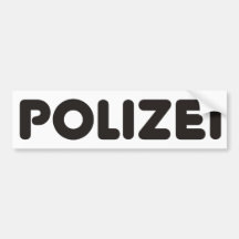 Produits et conceptions de Polizei ! Adhésif Pour Voiture
