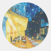 Produits et conceptions de Van Gogh ! Adhésifs Ronds