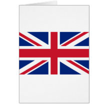 Produits et T-shirts d'Union Jack Carte De Vœux