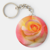 Produits oranges, jaunes, et de rose de rose de mu porte-clés