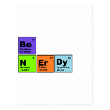 Produits ringards de Tableau périodique Cartes Postales