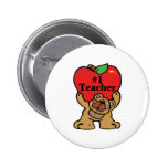Professeur #1 badges avec agrafe