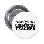 Professeur de chimie badge