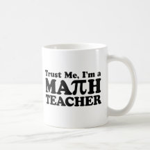Professeur de maths tasse