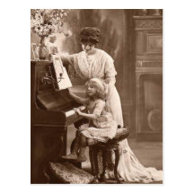 Professeur de musique de Carte-Cru Carte Postale