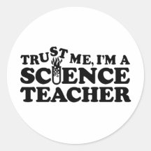 Professeur de Sciences Autocollants