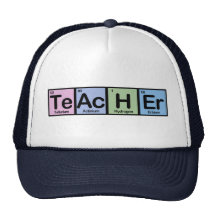 Professeur fait d'éléments casquettes de camionneur