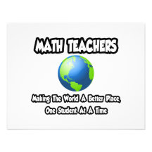 Professeurs de maths… faisant au monde un meilleur faire-parts