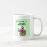 professeurs et professeurs mug à café
