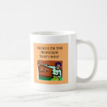 professeurs et professeurs tasse à café