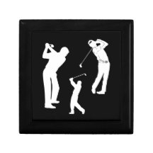 Professionnel de golf boîtes à souvenirs