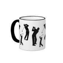 Professionnel de golf tasse à café