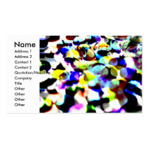 Profil/carte de visite d'abstraction