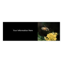 profil ou carte de visite, abeille
