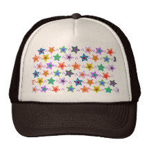 Profil sous convention astérisque coloré casquette