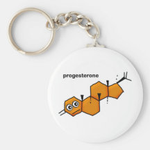 Progestérone Porte-clé