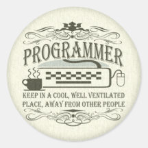Programmeur Autocollants