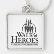 Promenade des héros Keychain Porte-clés
