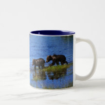 Promenade du côté sauvage - ours tasse à café