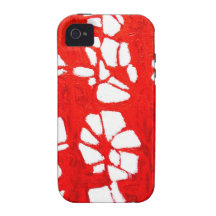 Propagation rouge (tachism, expressionisme abstrai coque Case-Mate iPhone 4