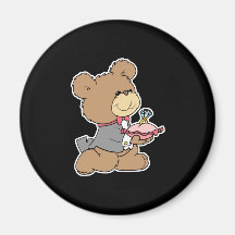 proposition ou conception d'ours de nounours de po magnets
