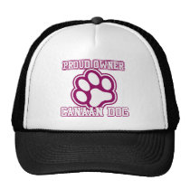 Propriétaire fier d'un chien de Canaan casquettes