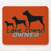Propriétaire Mousepad de Corso de canne Tapis De Souris