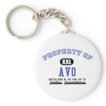 Propriété d'Avo porte-clés