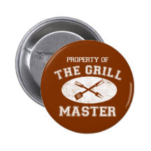 Propriété de maître de gril badge