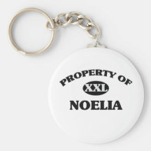 Propriété de NOELIA Porte-clef