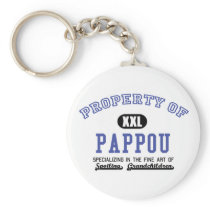 Propriété de Pappou porte-clés